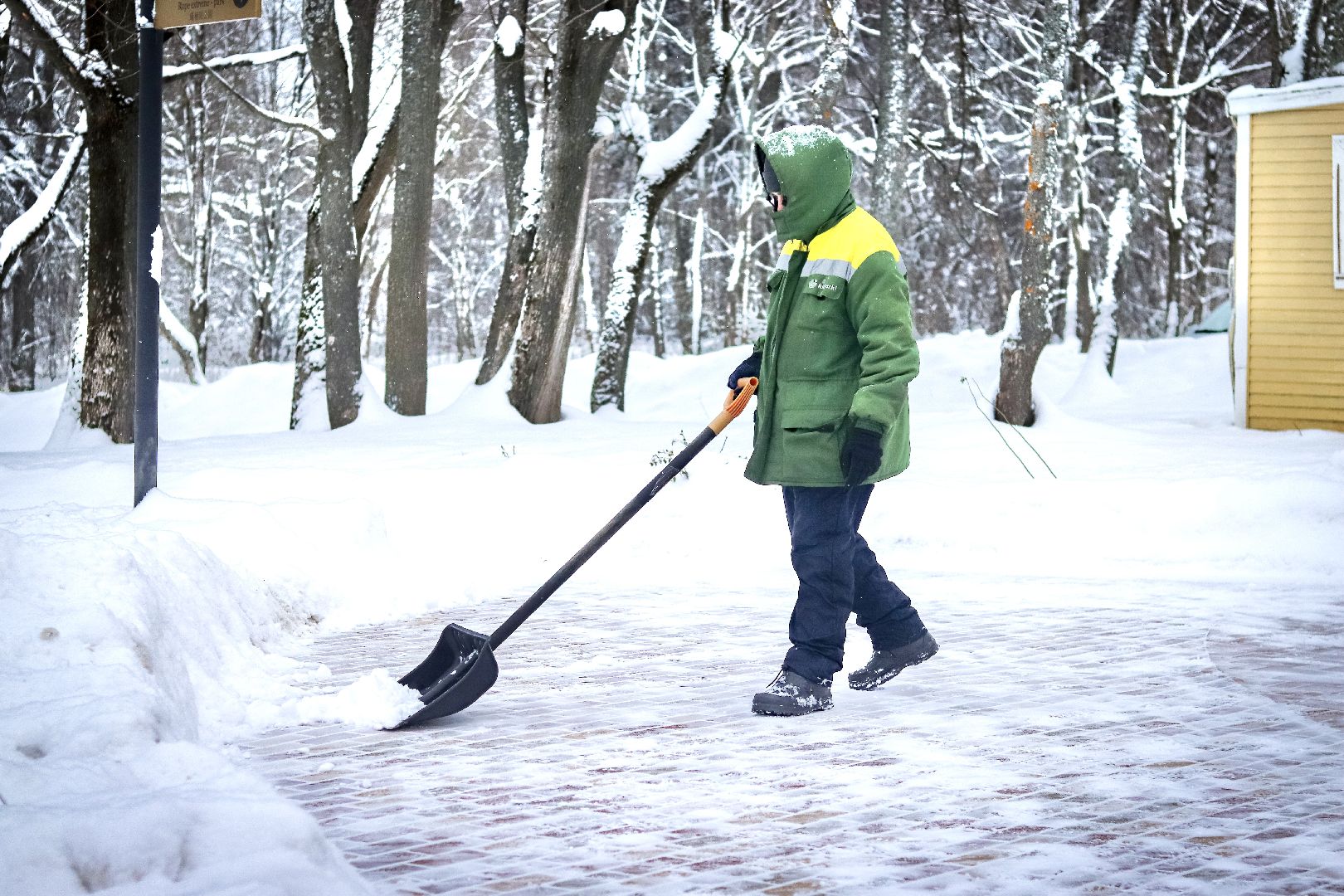 Клин, общество, ЖКХ, уборка снега, вертикалки,