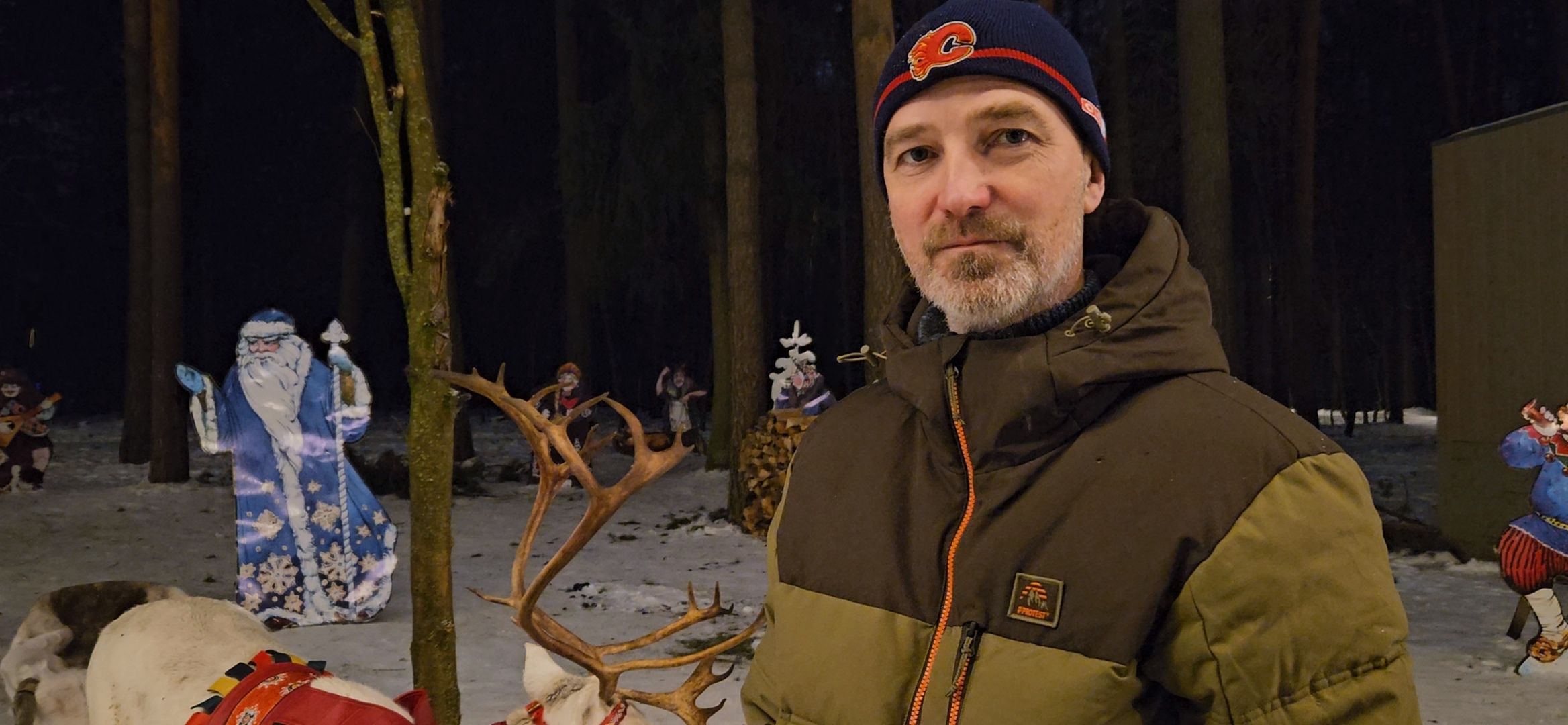 новый год, парк