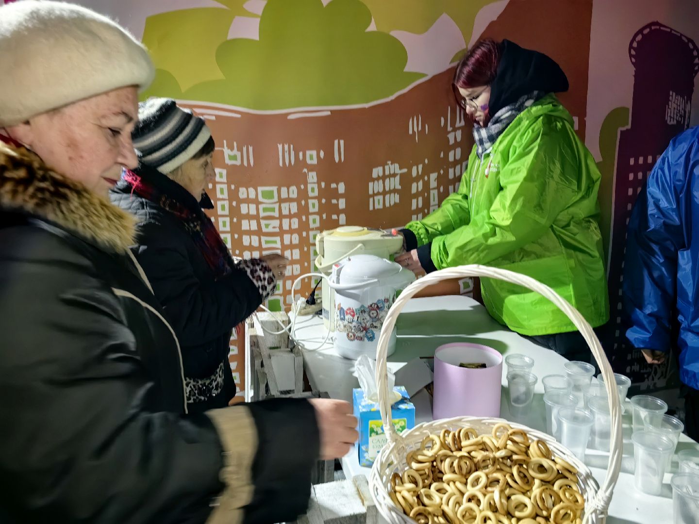 парк, мандаринка, акция, новый год, дед мороз, вертикалки