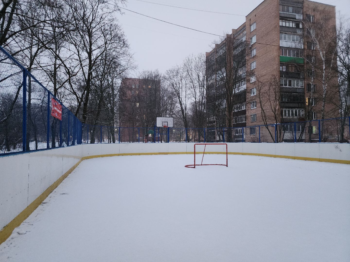 Черноголовка, Уличные катки, Каток в Черноголовке,