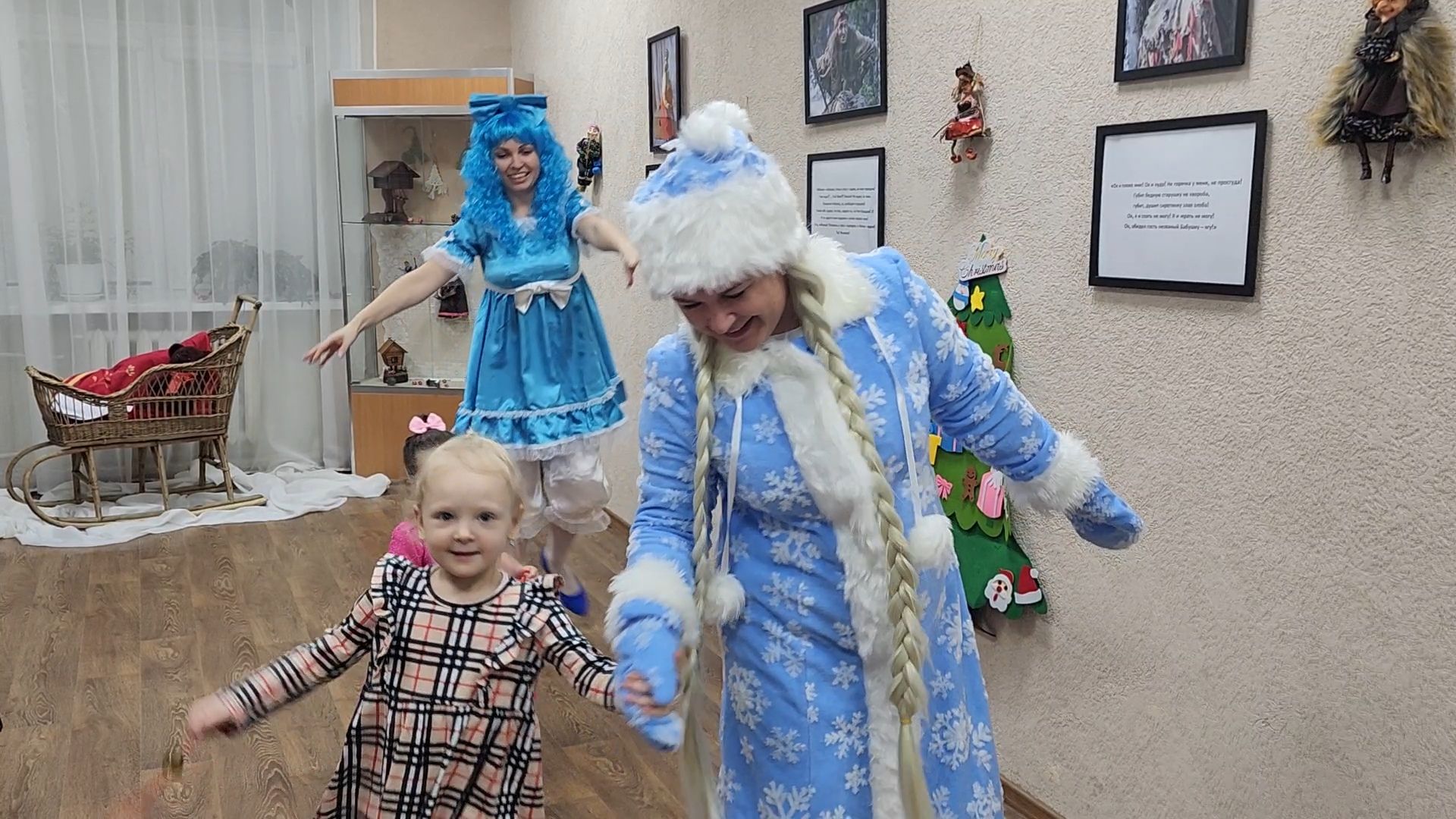 Бронницы, Новый год в музее, В гостях у Снегурочки, Новогодний праздник для детей, Вертикалка, Вертикальное видео,