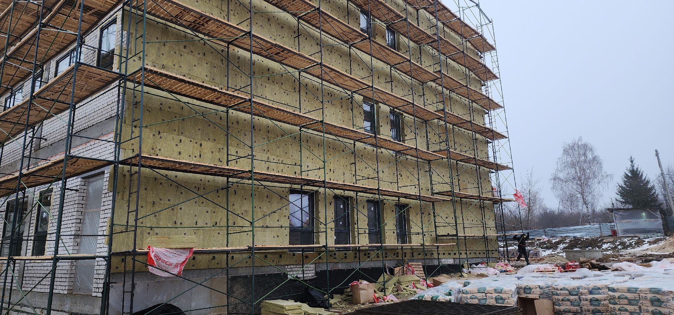 Зарайск, новая школа на 850 мест, строительство, вертикалки,