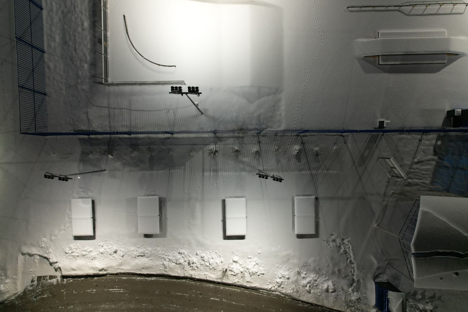 видео с коптера, каток, звенигород,