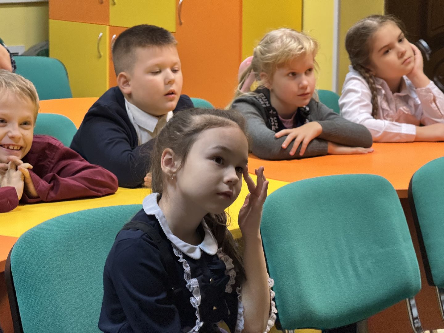 шаховская, библиотека, урок в библиотее, дети,