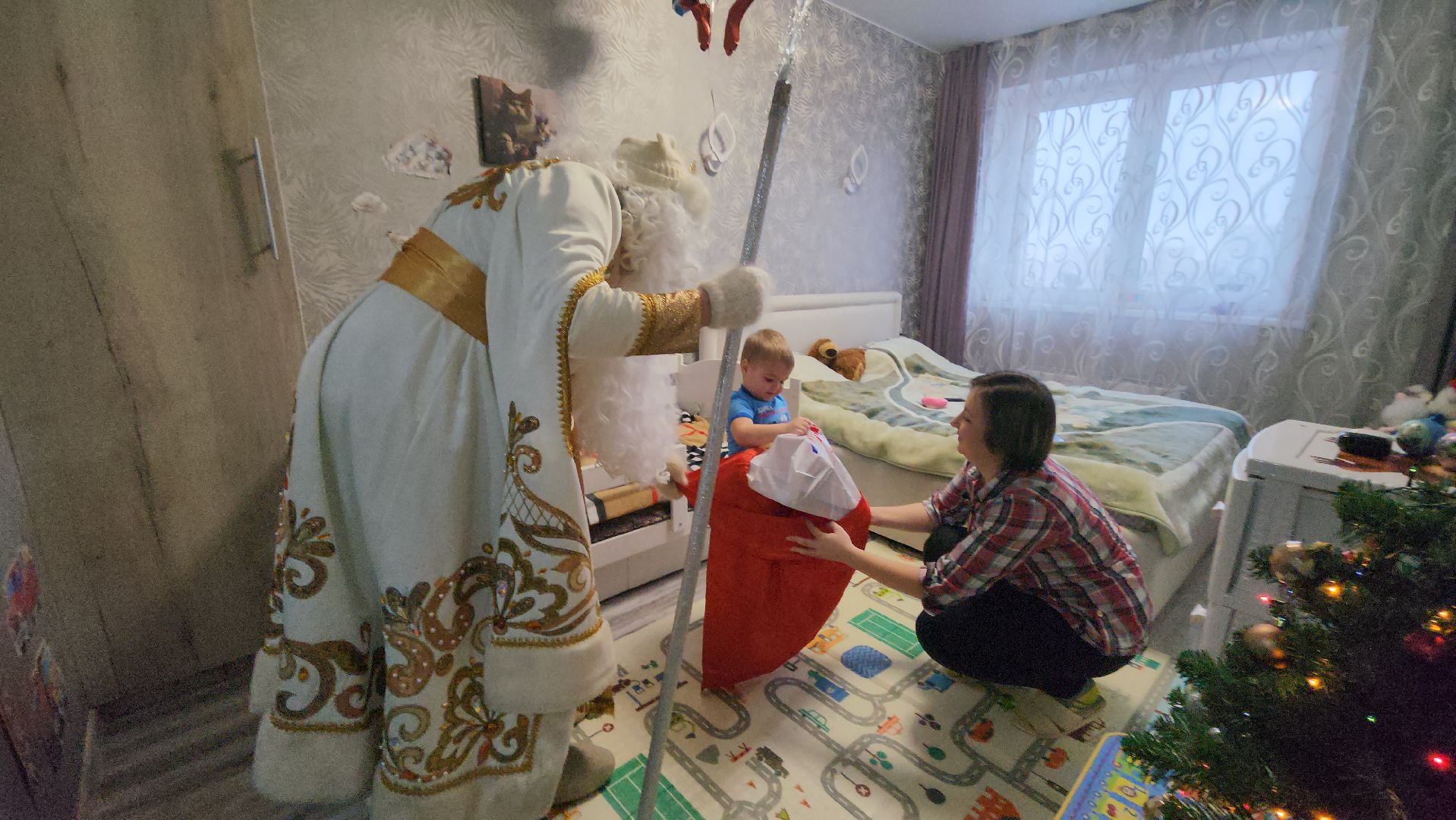 котельники, новый год, дед мороз, поздравления, дети бойцов сво, елка желаний,