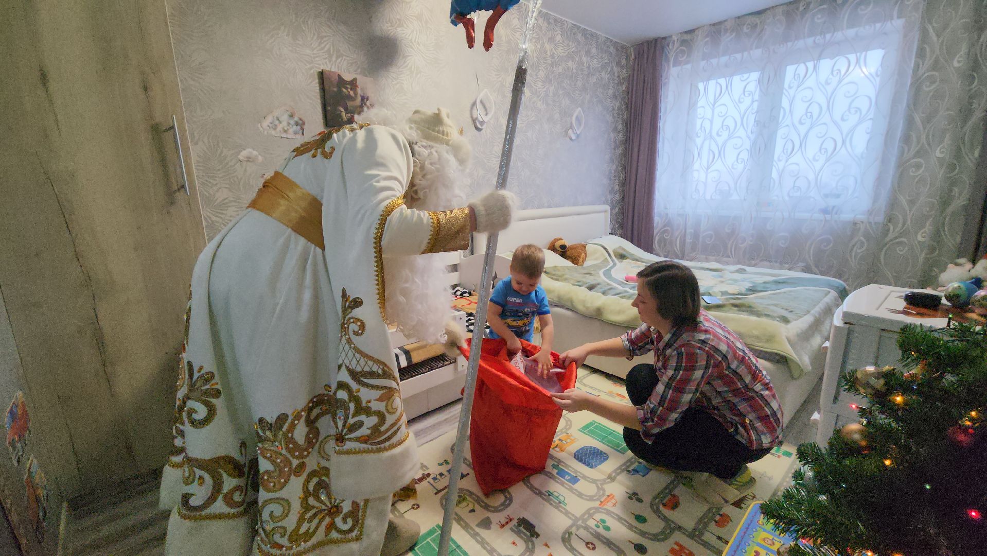 котельники, новый год, дед мороз, поздравления, дети бойцов сво, елка желаний,