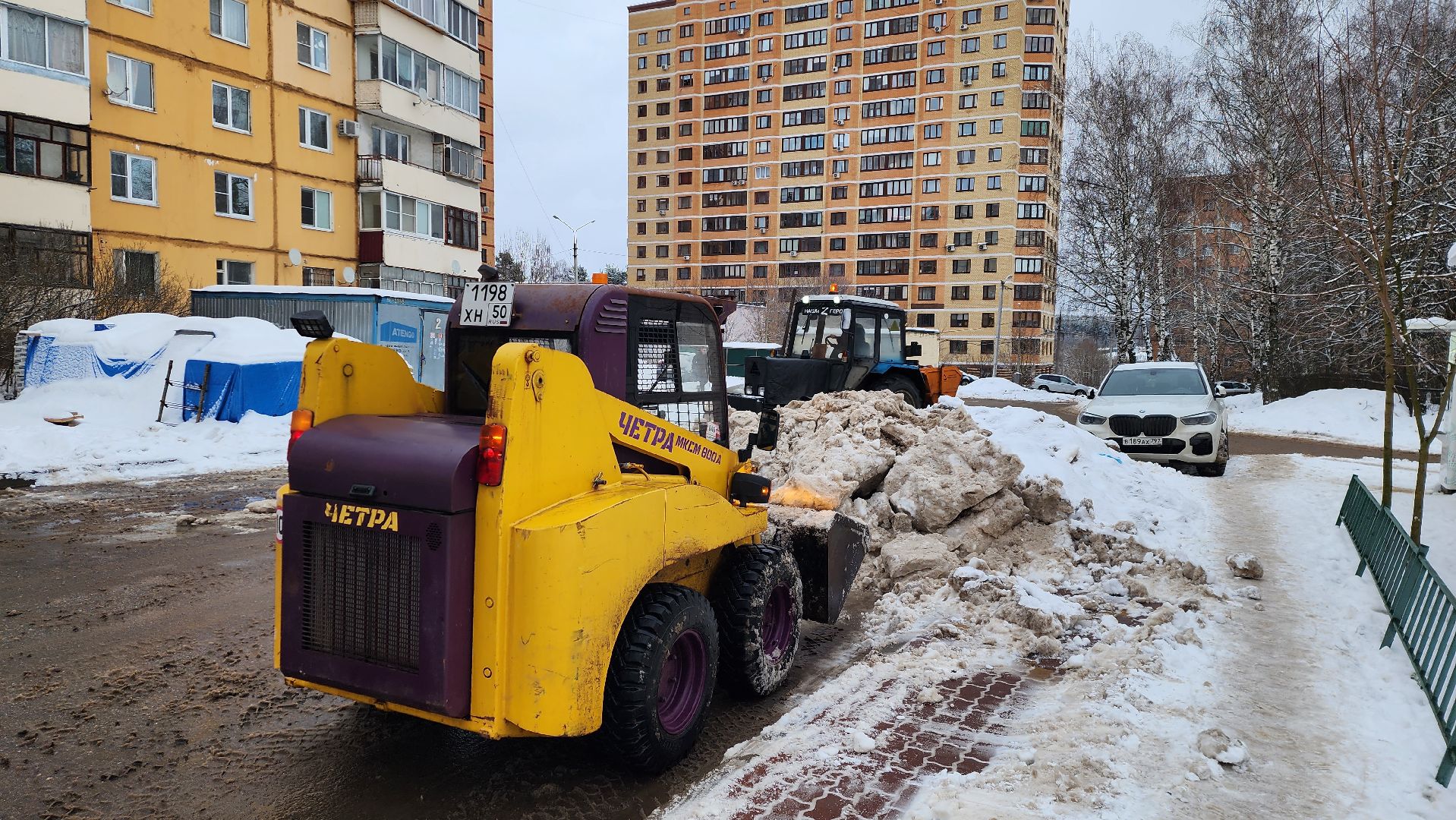 истра, вывоз снега, уборка дворов, вертикалки,