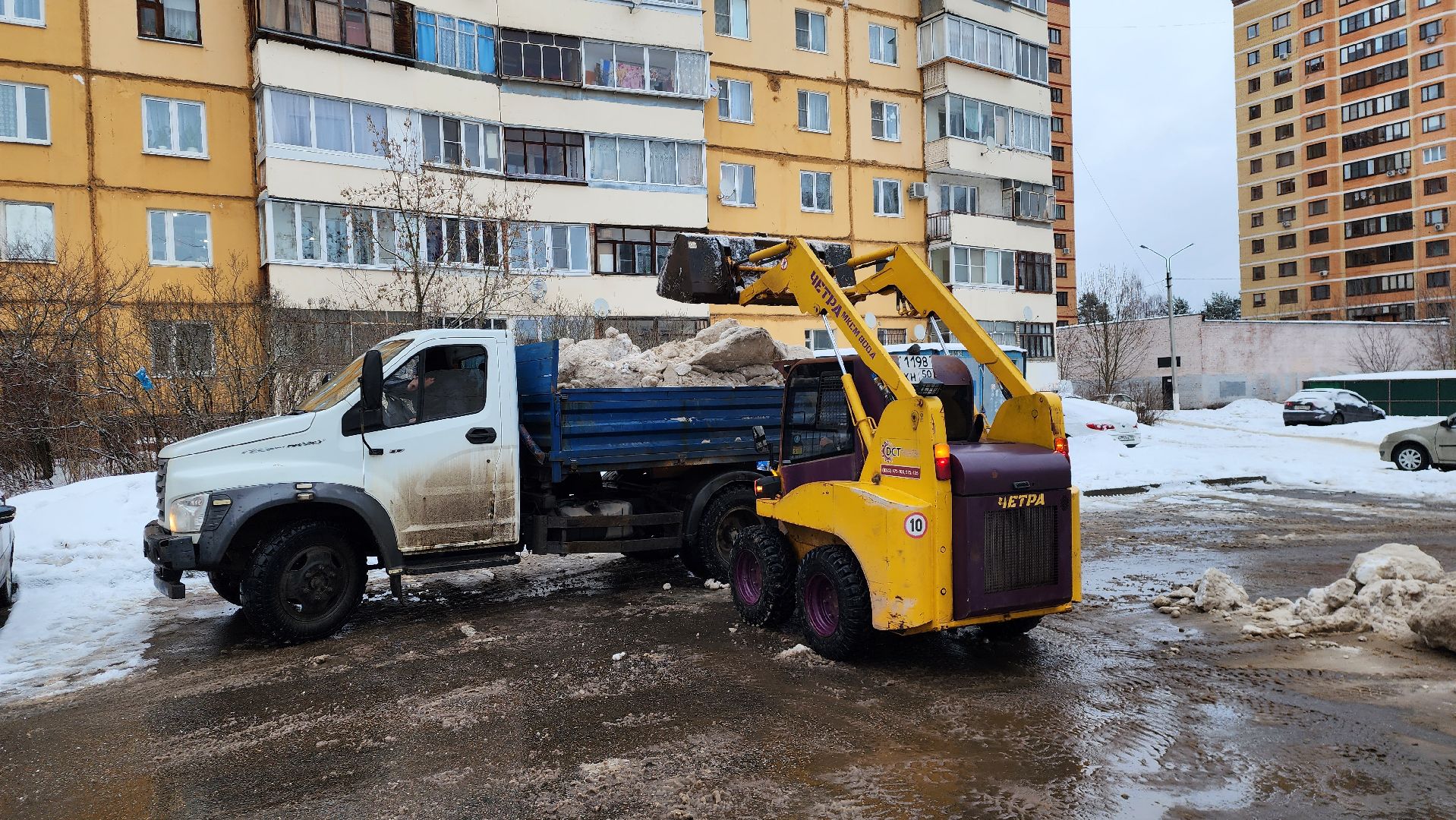 истра, вывоз снега, уборка дворов, вертикалки,