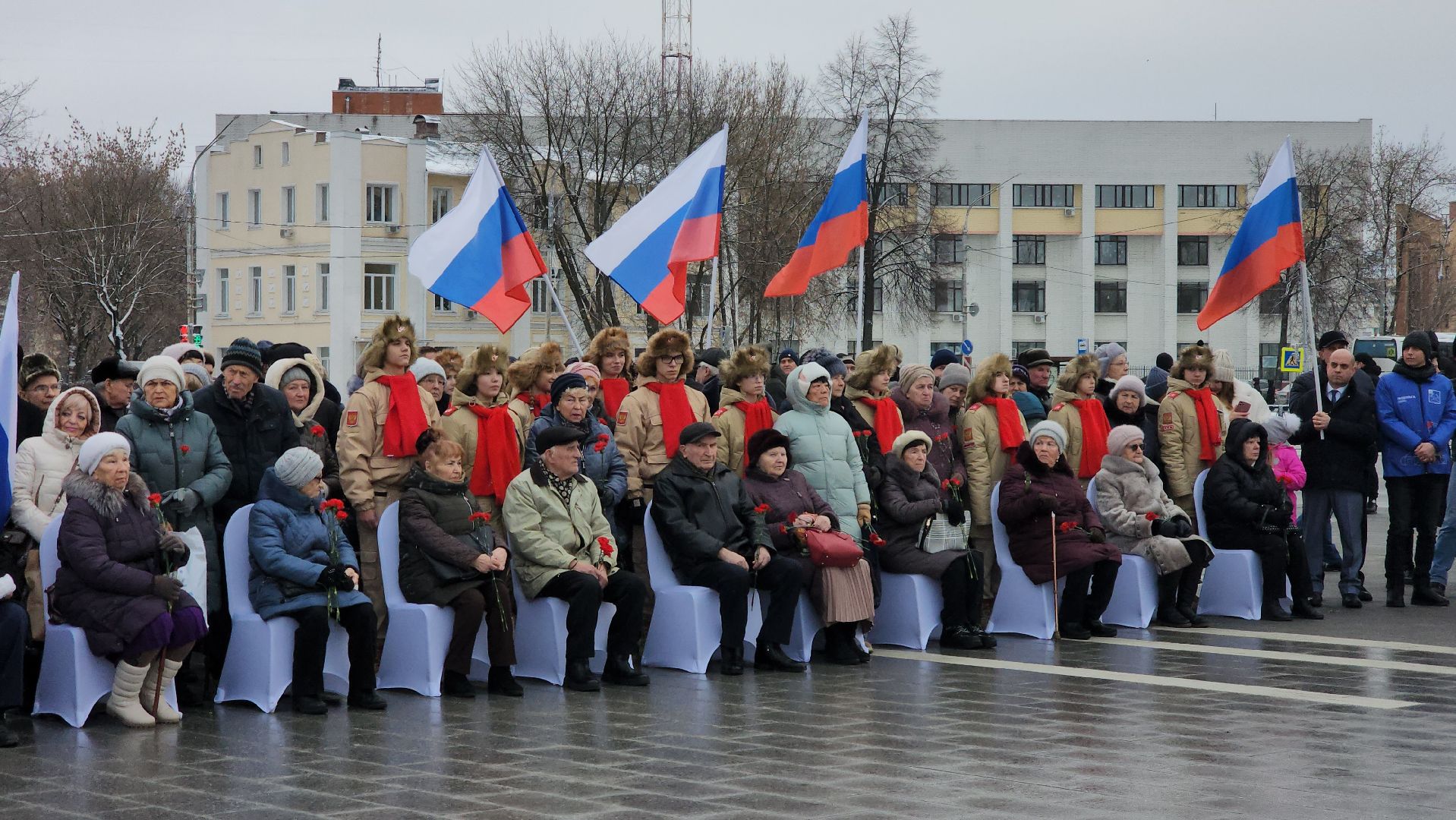 Подольск, Стела город трудовой доблести, Открытие стелы, Благоустройство,