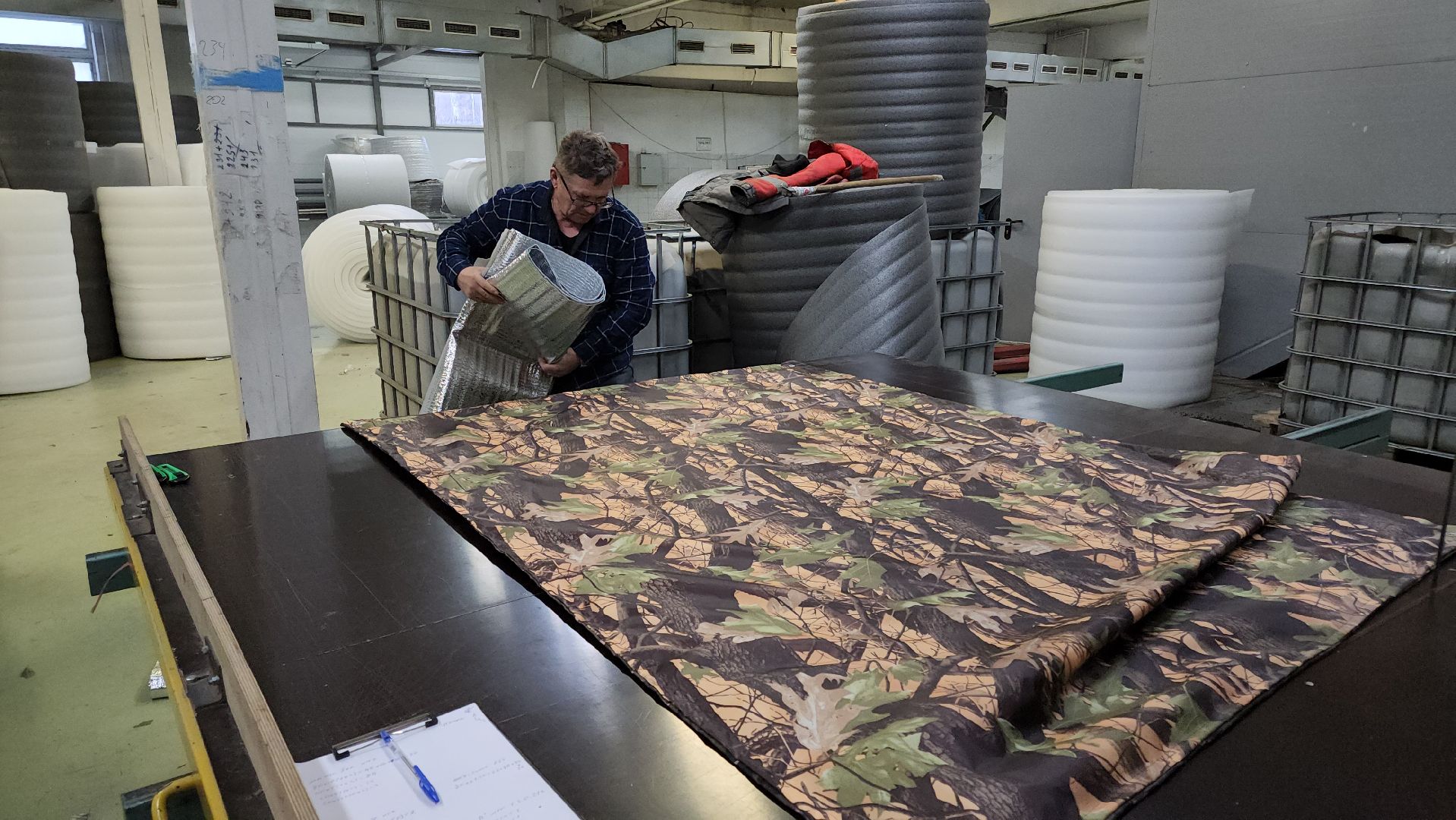 кашира, помощь сво, антидроновые одеяла, тепофол, теплоизоляционный материал,