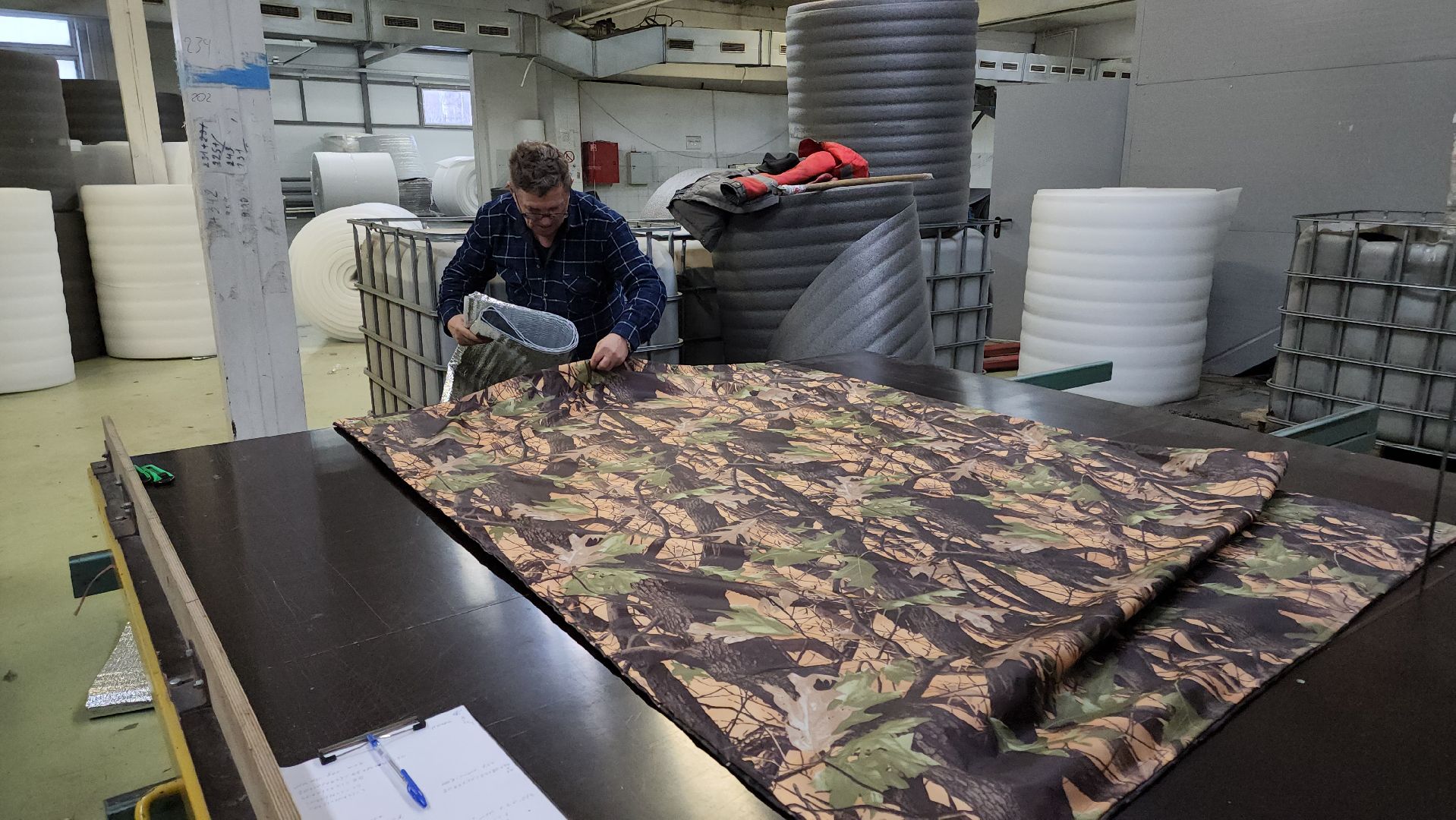 кашира, помощь сво, антидроновые одеяла, тепофол, теплоизоляционный материал,