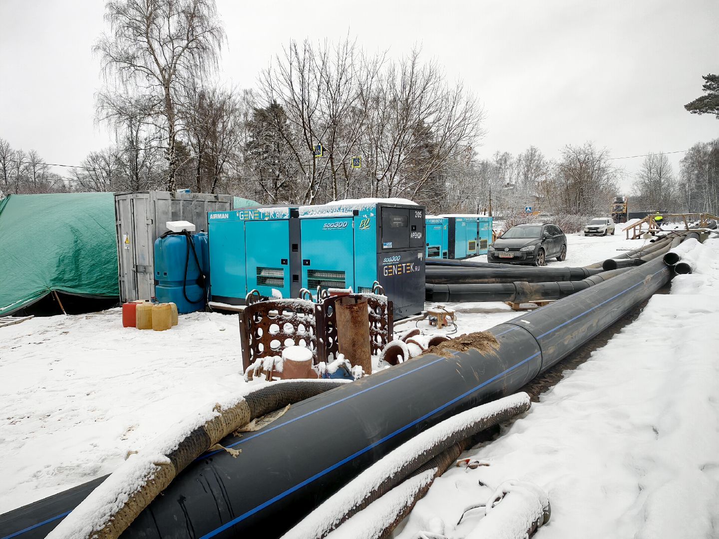 ремонт, коллектор, канализация, водоканал,