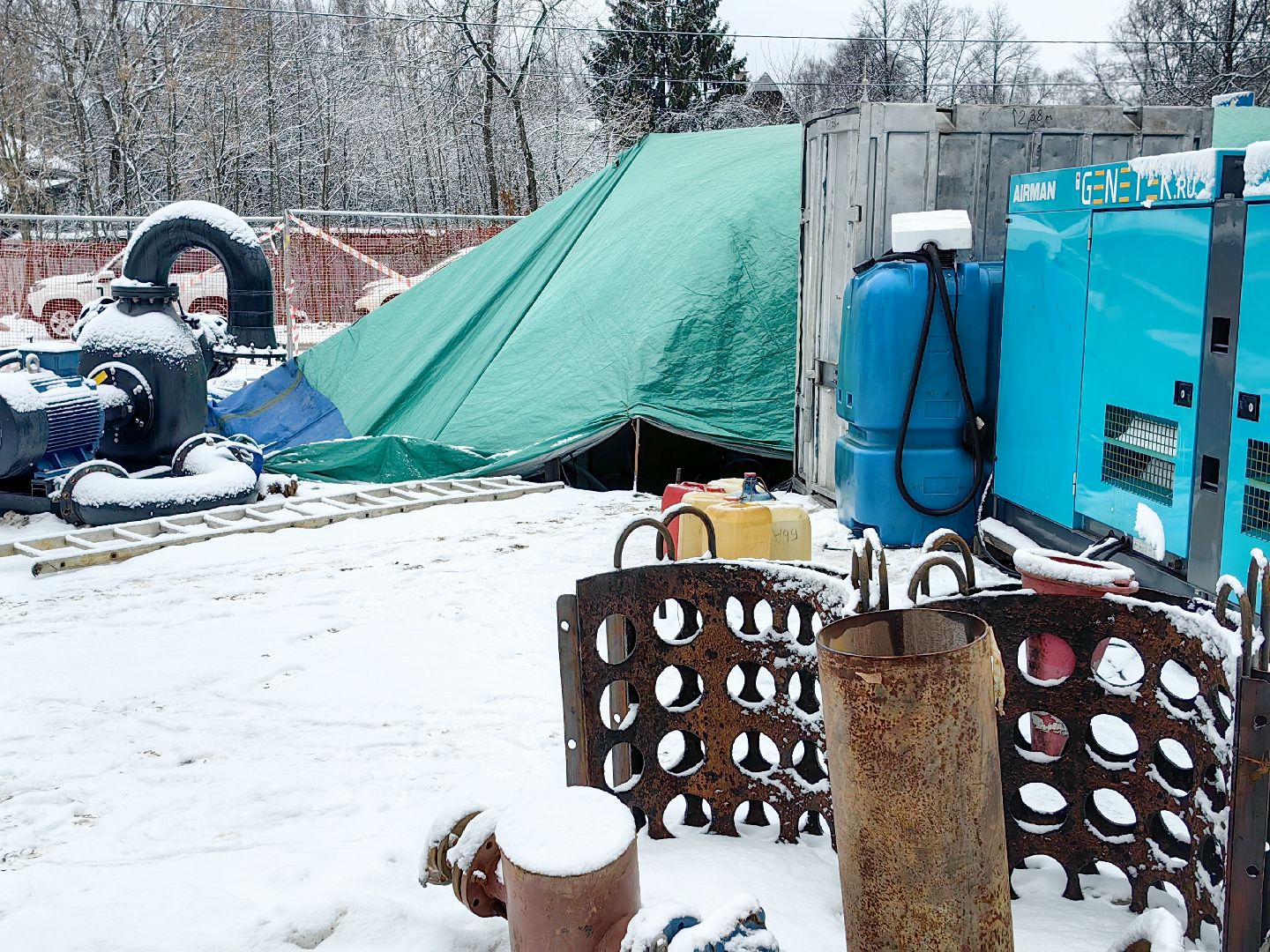 ремонт, коллектор, канализация, водоканал,