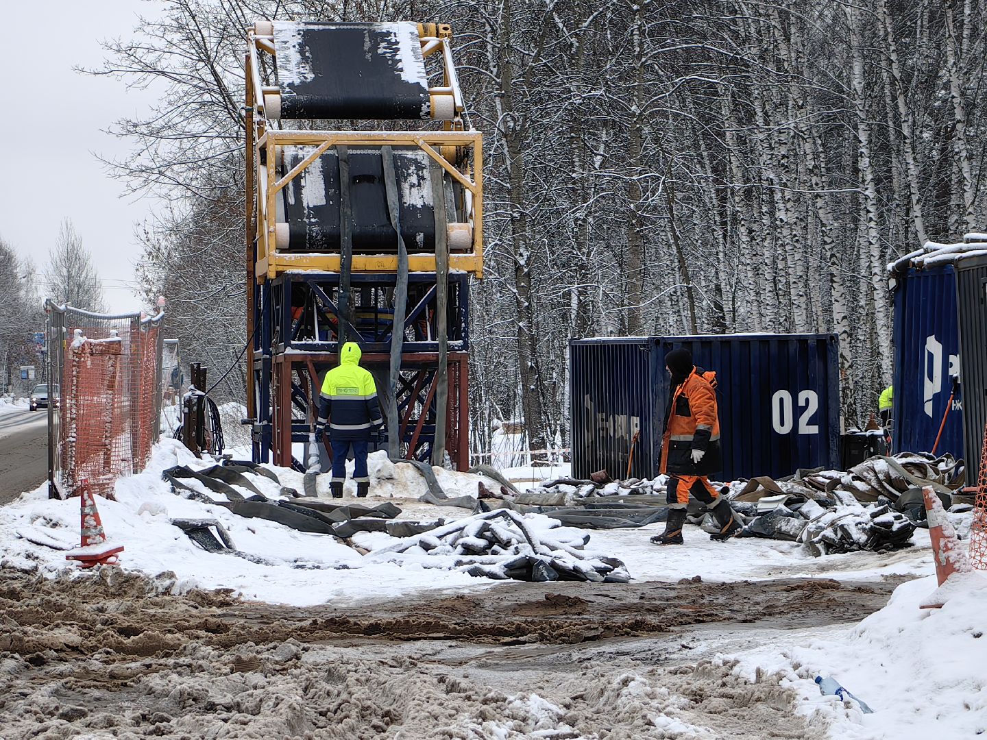 ремонт, коллектор, канализация, водоканал,