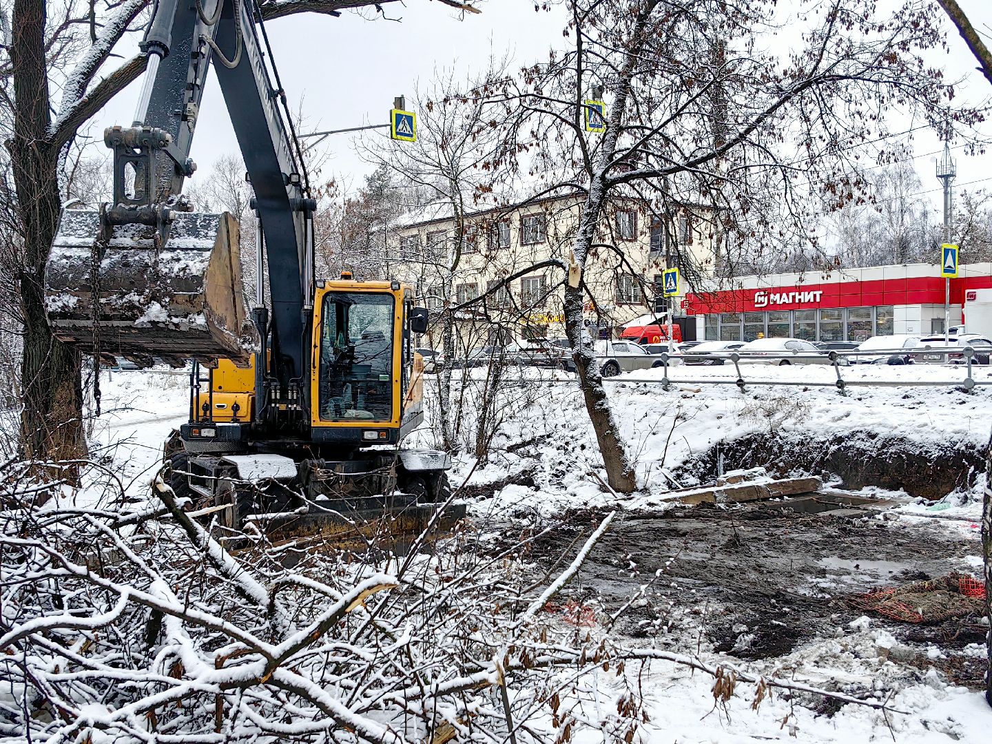 ремонт, коллектор, канализация, водоканал,