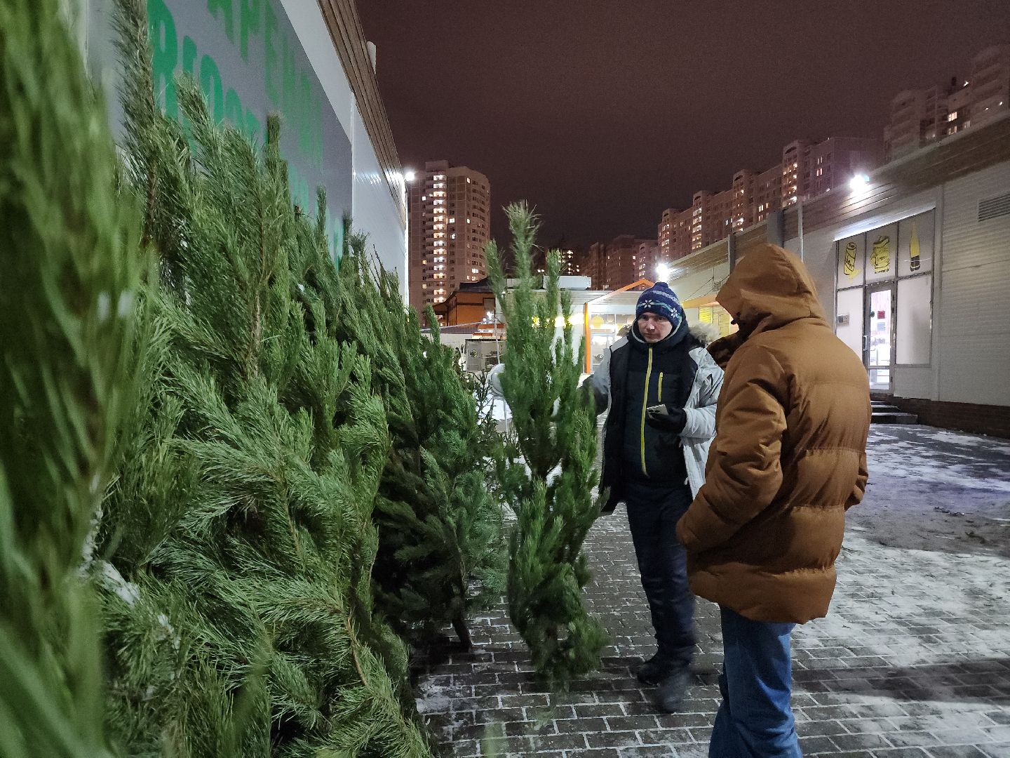 Подольск, Новый год, Елочный базар, Новогодняя елка,