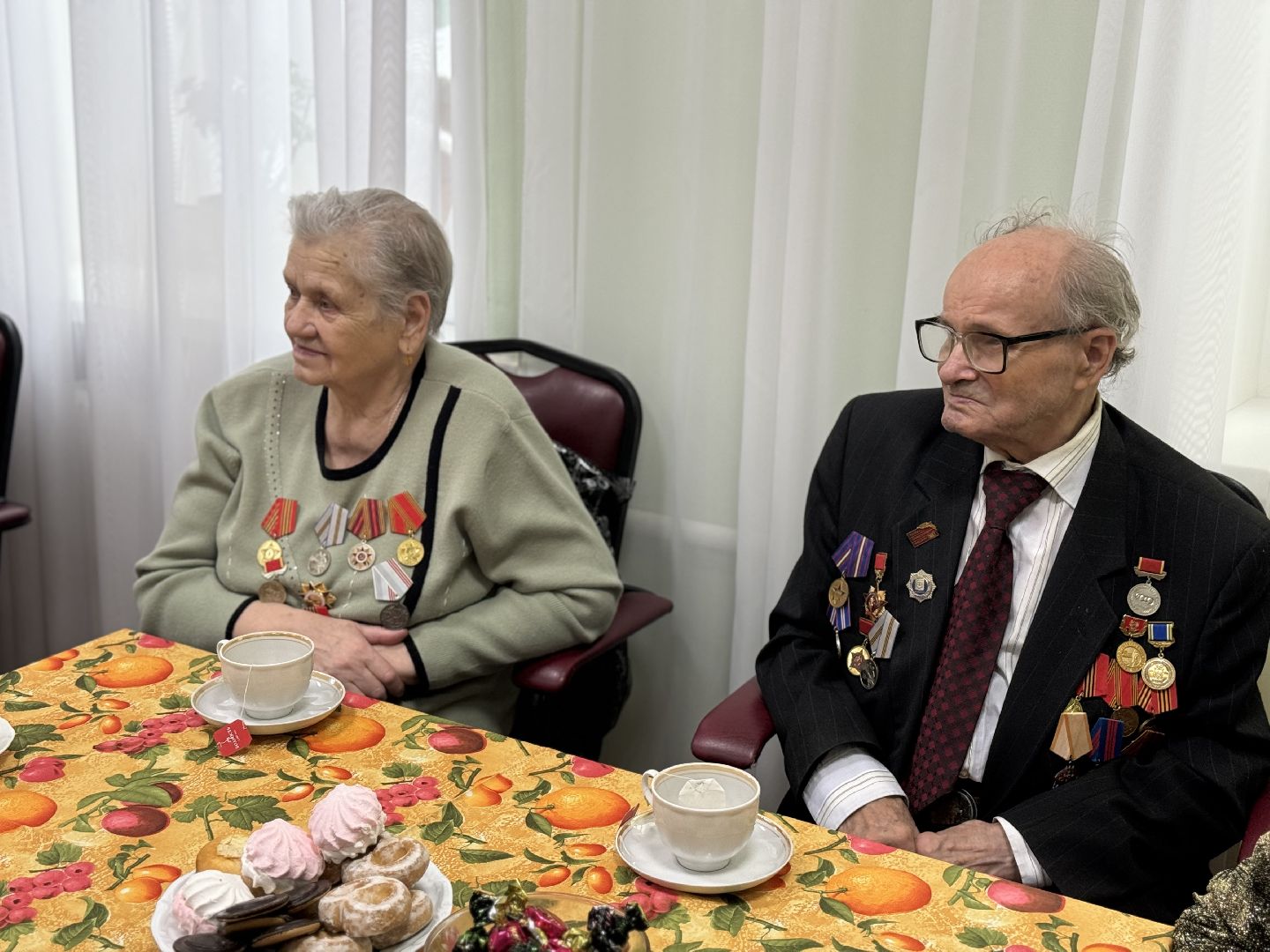 Узники фашистских концлагерей, Ветераны ВОВ, глава муниципалитета, глава поздравил узников,Кцсор домодедовский,