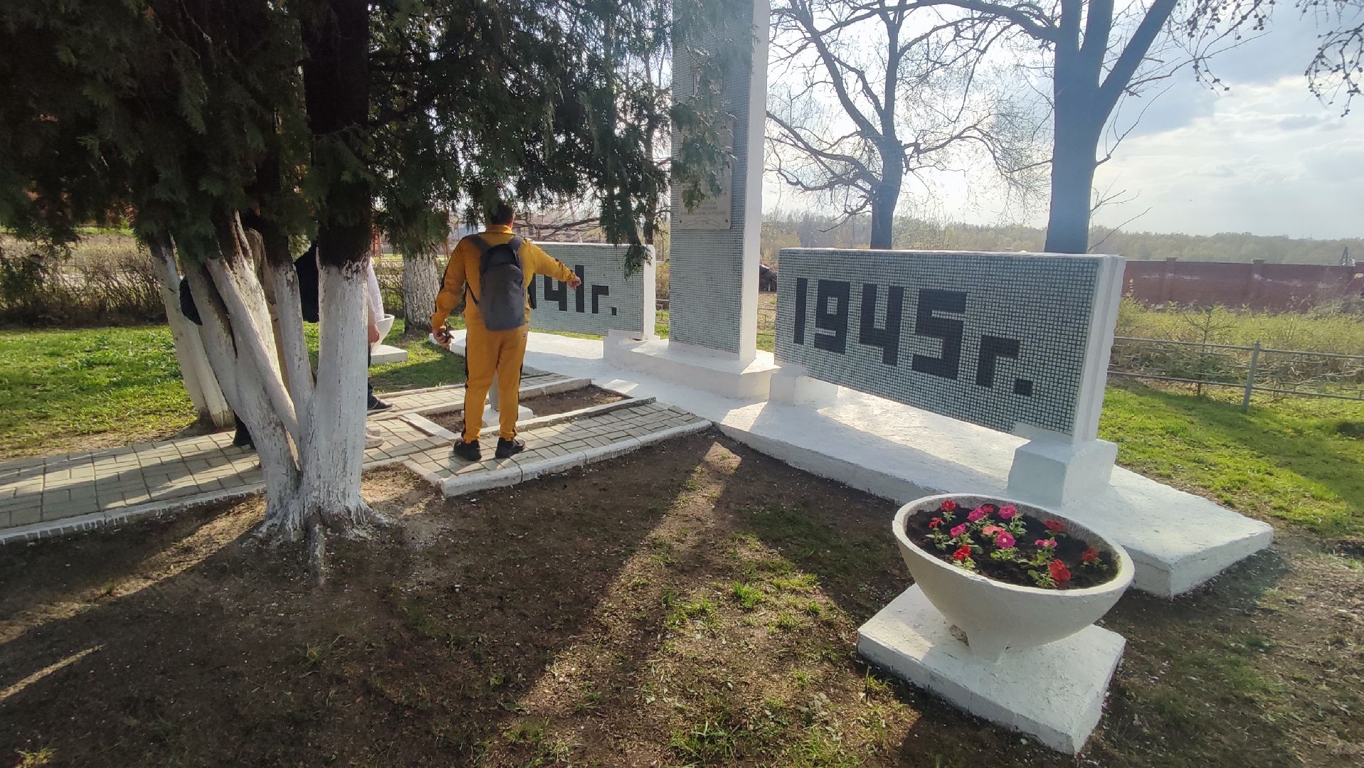 Кашира, Хитровка, мемориал, памятник, субботник, 9 мая