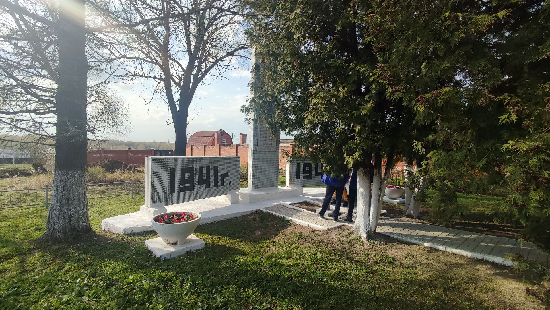 Кашира, Хитровка, мемориал, памятник, субботник, 9 мая