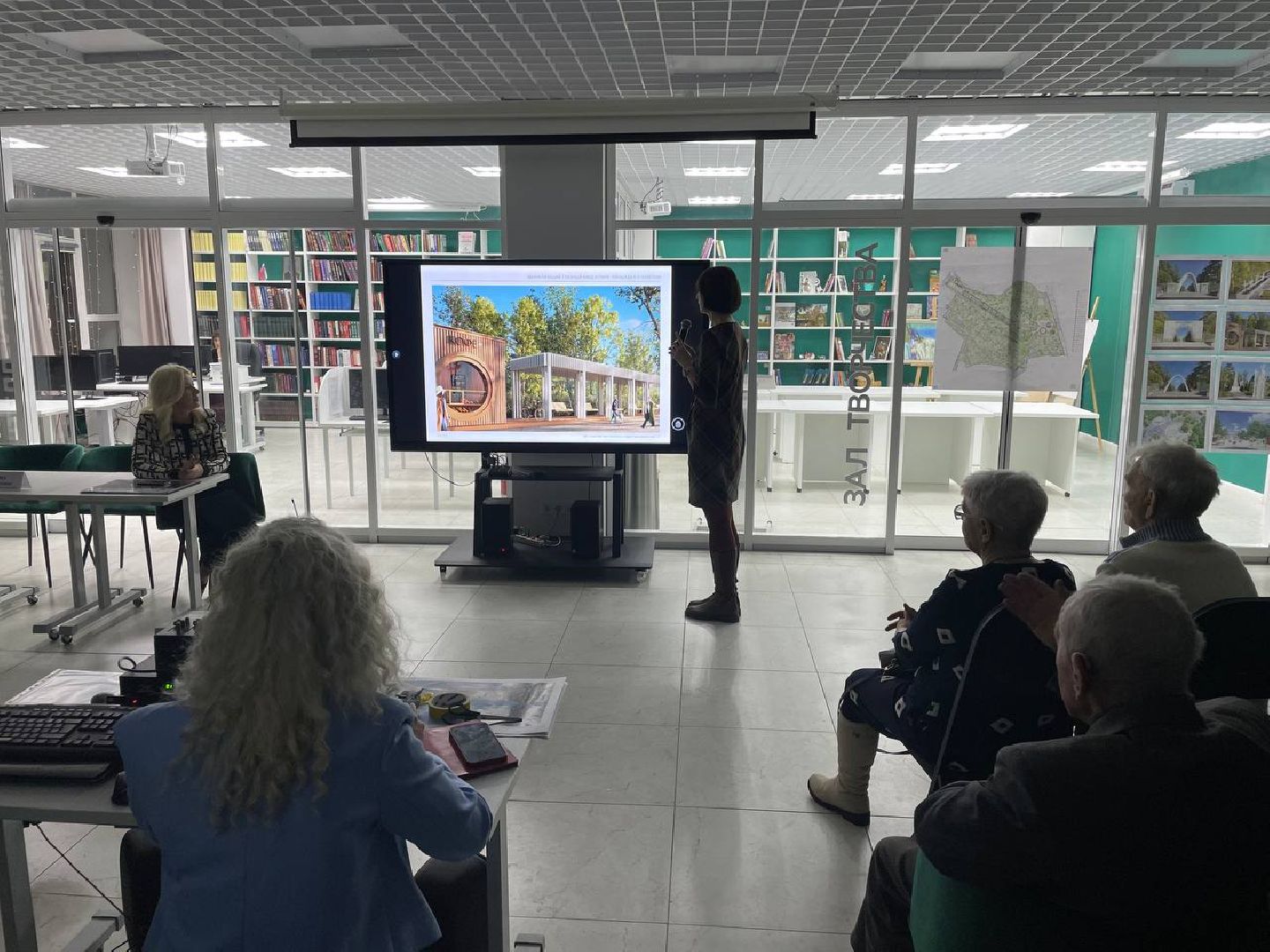 Дмитров, Парк Березовая роща, Минблаго,