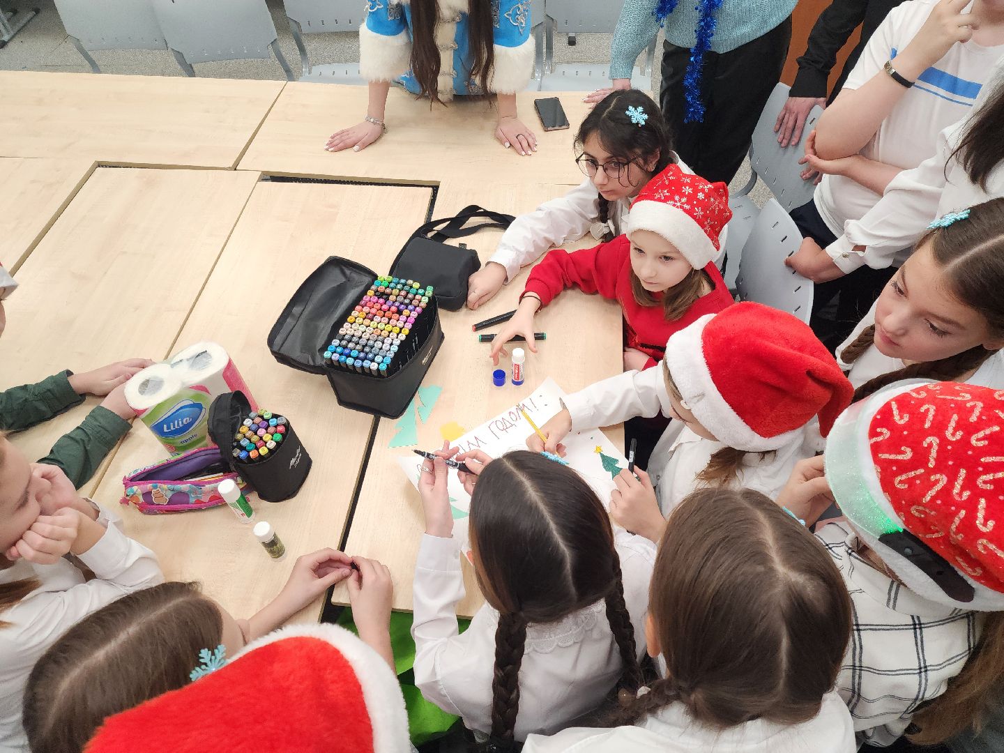 ногинск, дели, школа, общество, жители, новый год, новогодний квест,