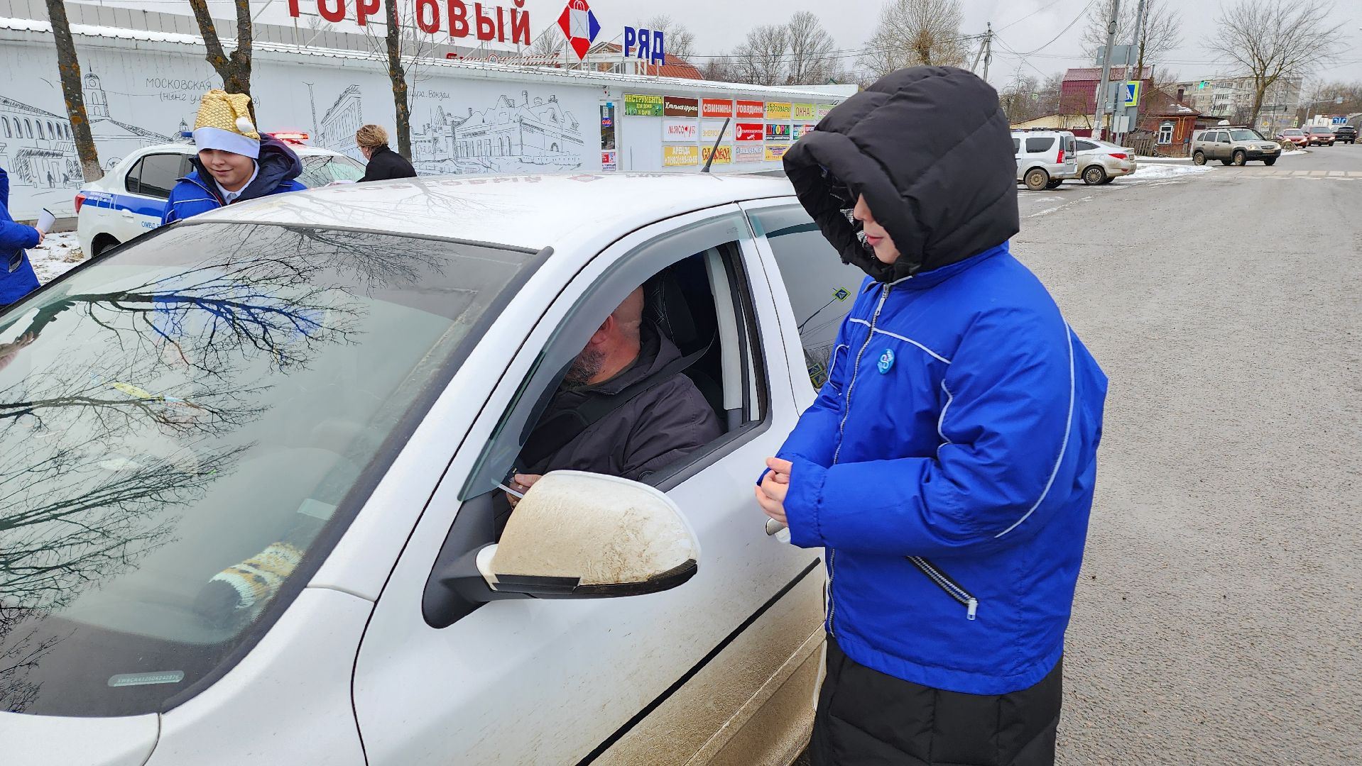 кашира, юид, госавтоинспекция, новогодняя акция, вертикалки,