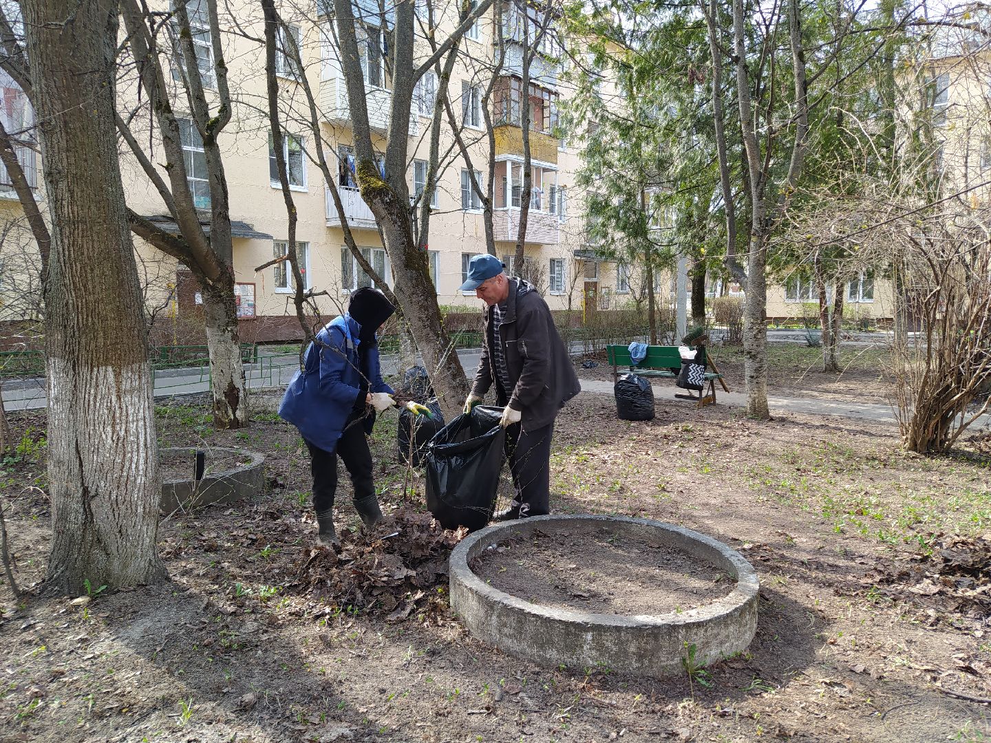 Благоустройство, уборка, месячник, листва