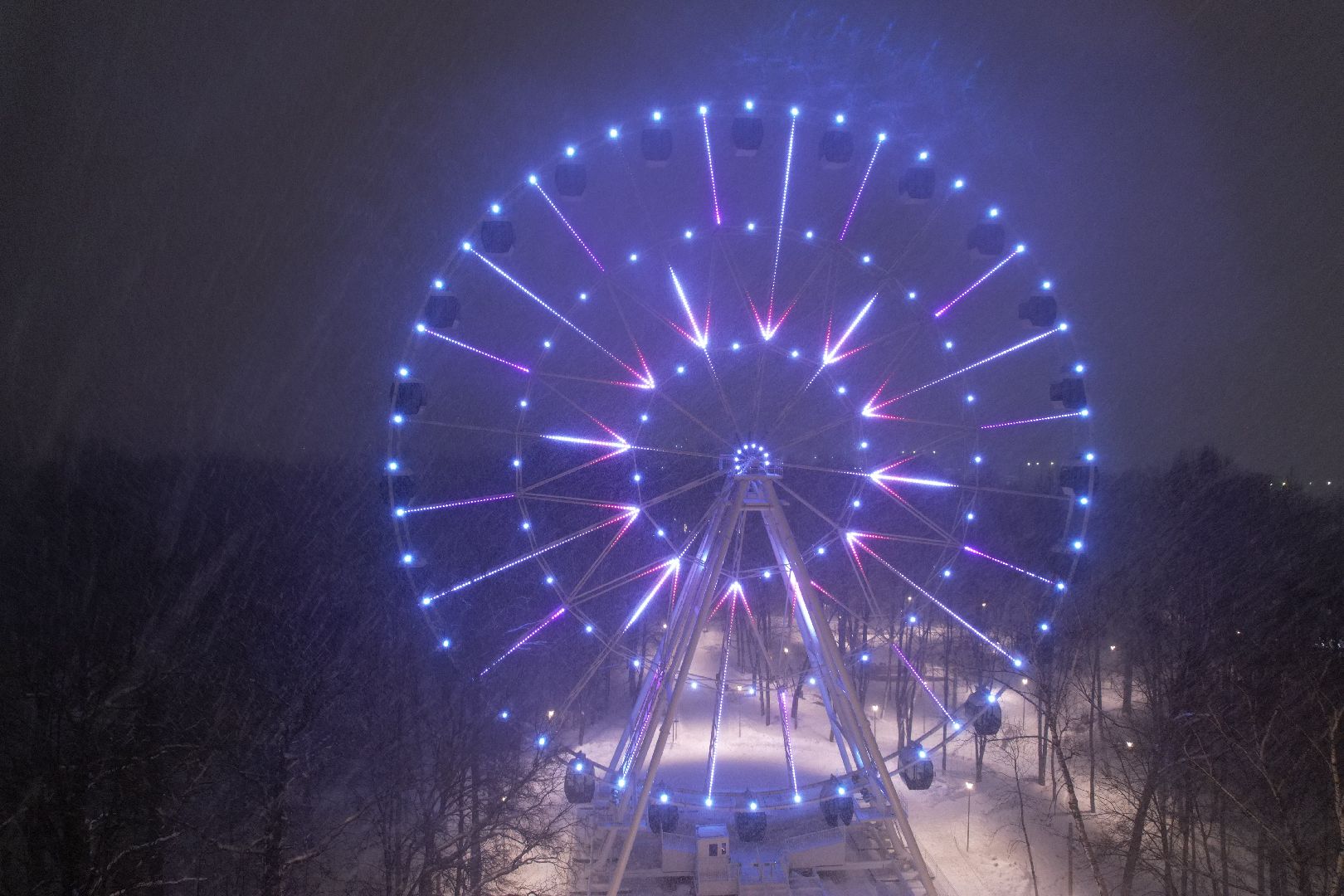 видео с коптера, химки, зима в подмосковье,