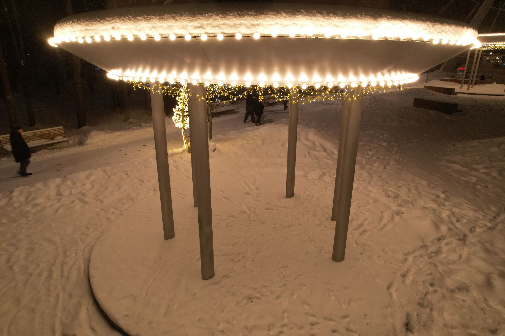 видео с коптера, химки, зима в подмосковье,