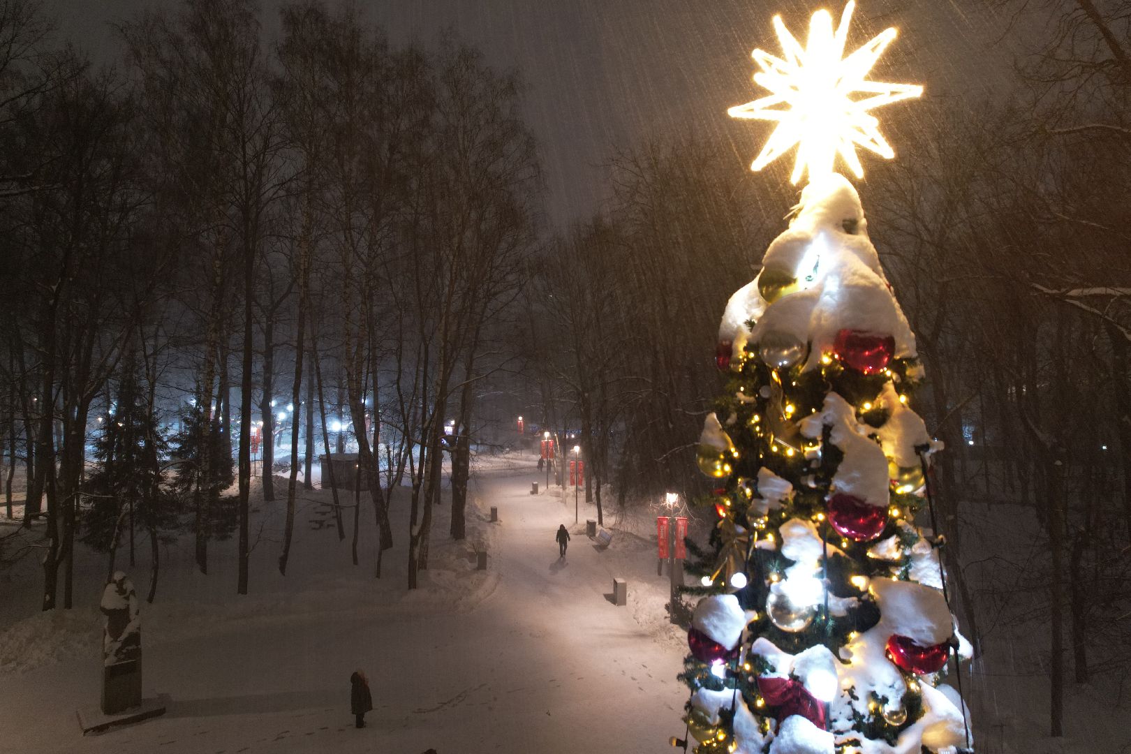 видео с коптера, химки, зима в подмосковье,