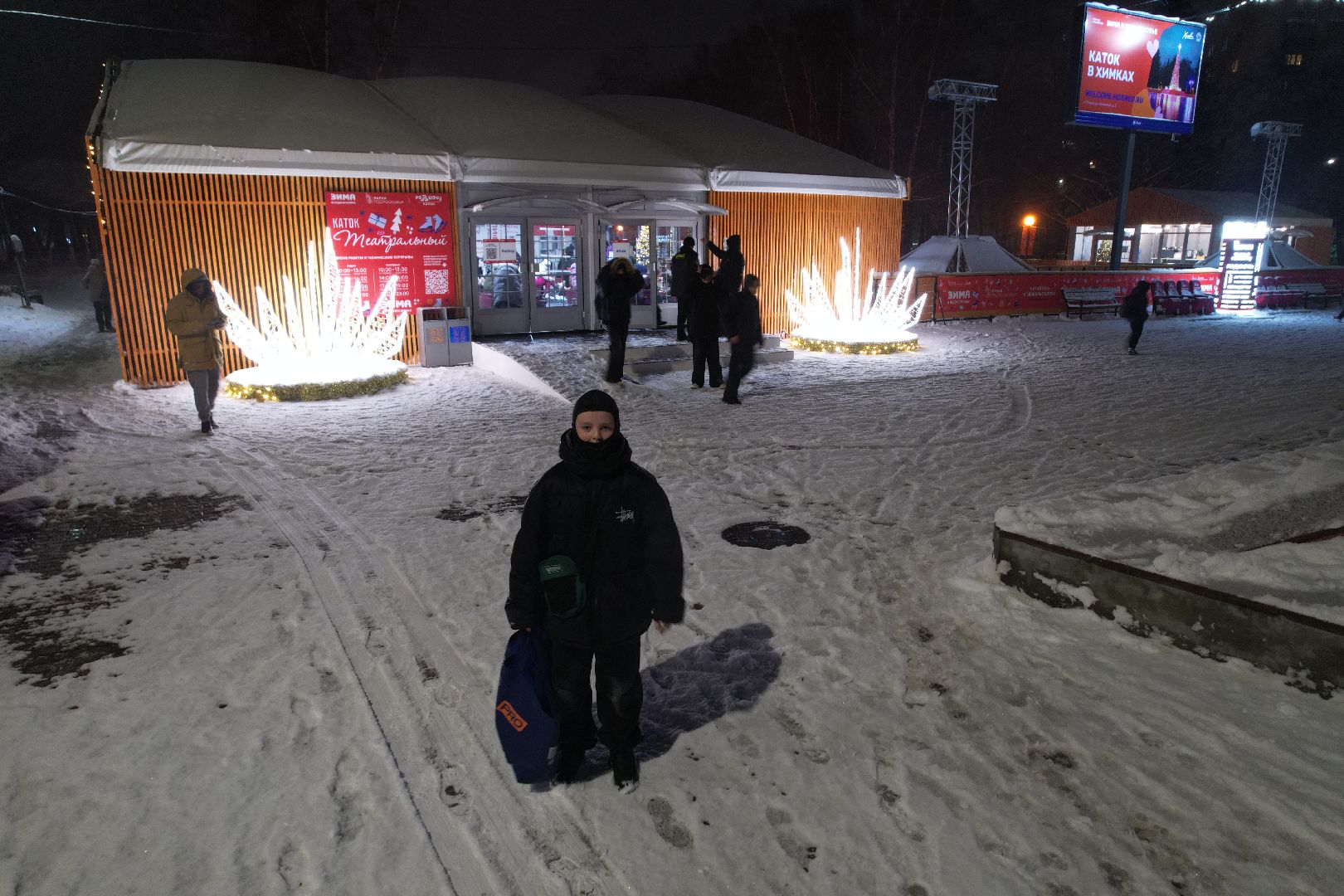 видео с коптера, химки, зима в подмосковье,