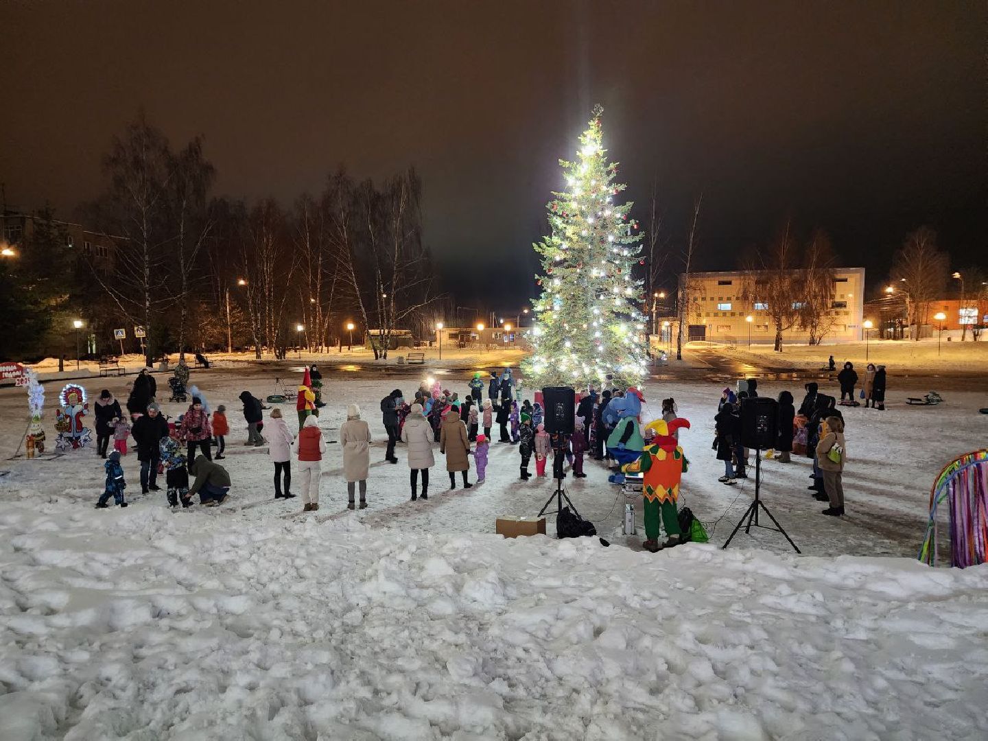Солнечногорск, Праздник, Новый год, Дети, Жители, Вертикалки,