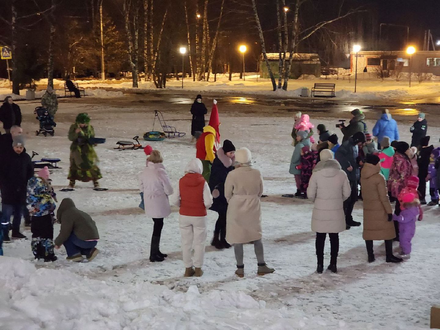 Солнечногорск, Праздник, Новый год, Дети, Жители, Вертикалки,