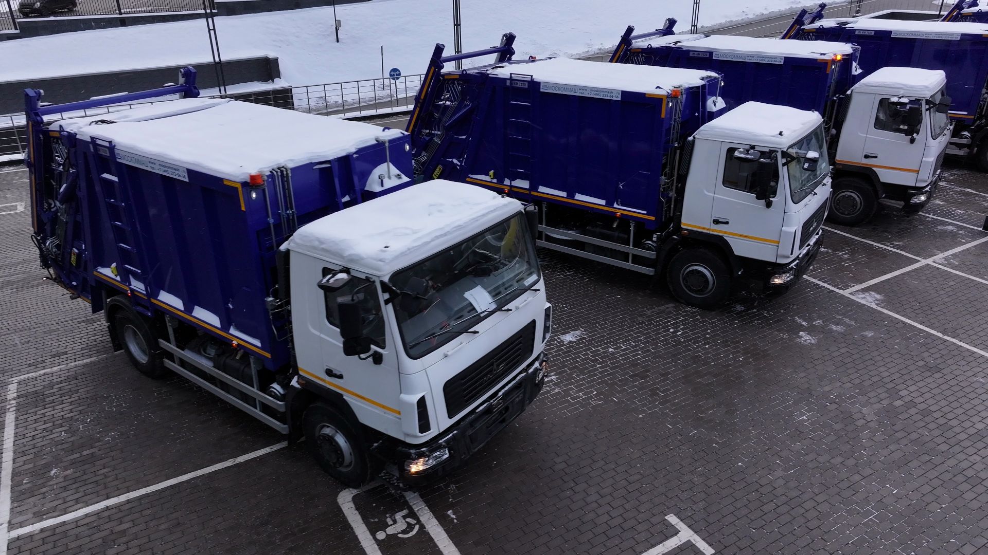 видео с коптера, жкх, техника, красногорск, машины,