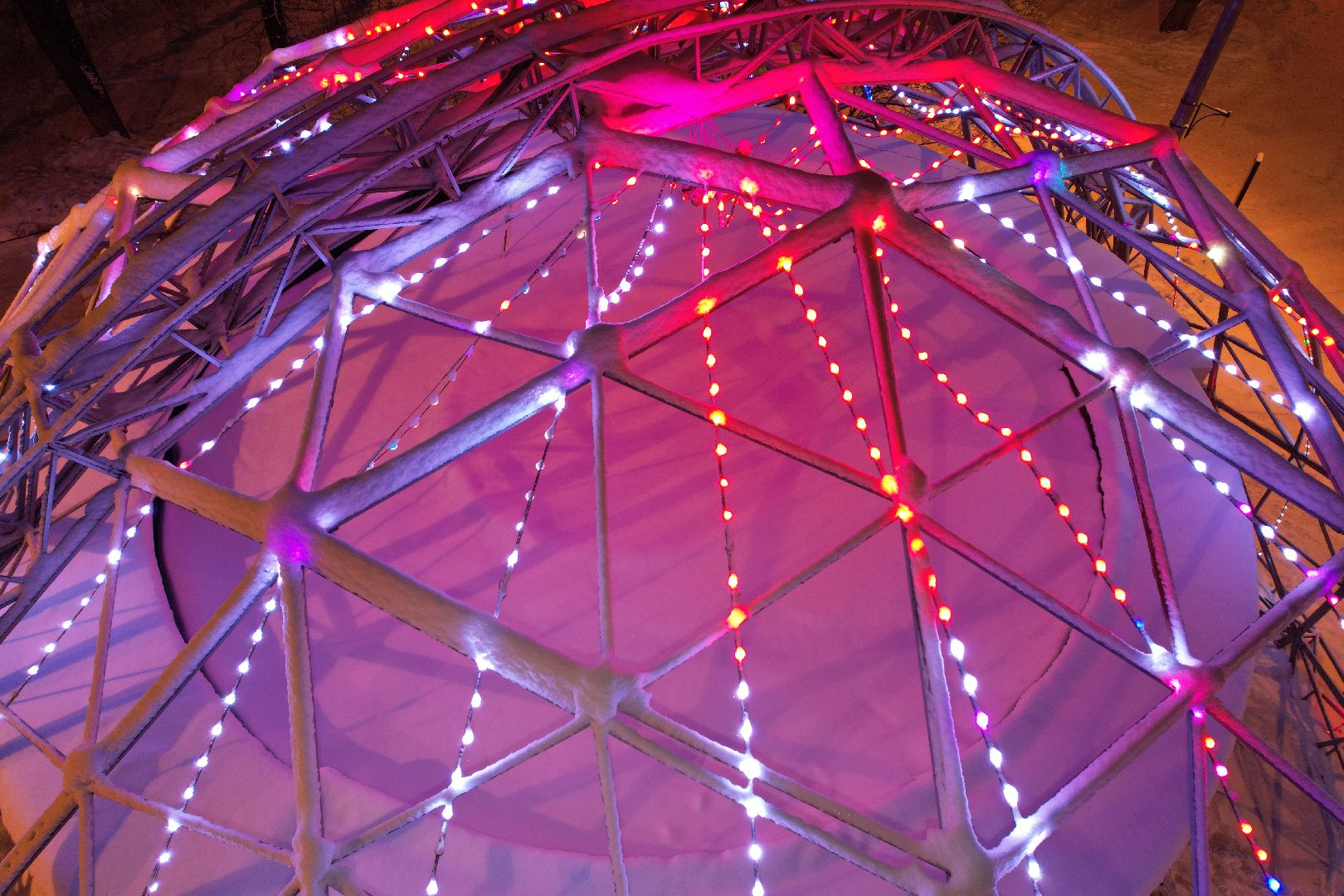 видео с коптера, королёв, зима в подмосковье,