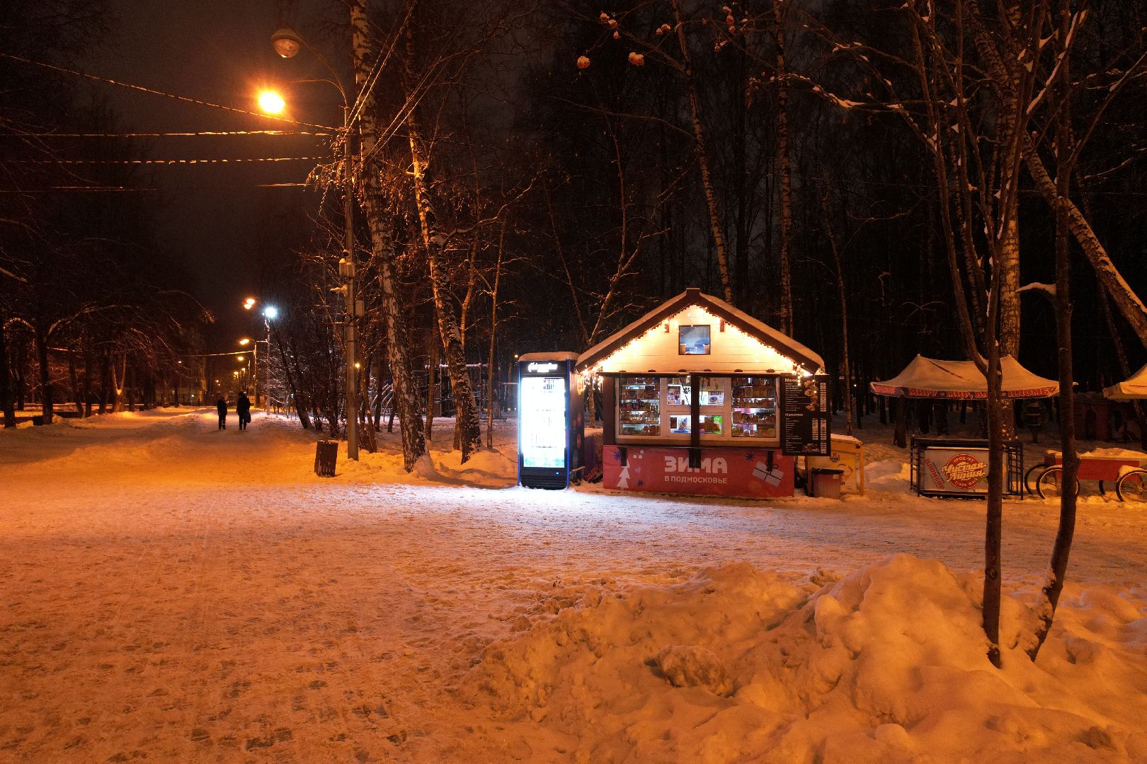 видео с коптера, королёв, зима в подмосковье,