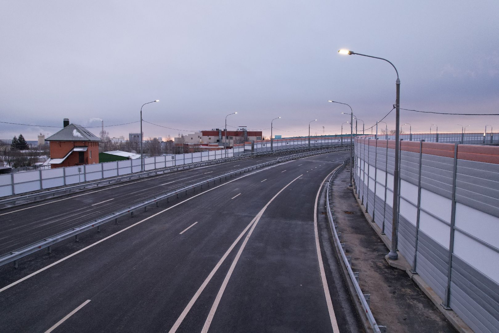 видео с коптера, строительство, дороги,