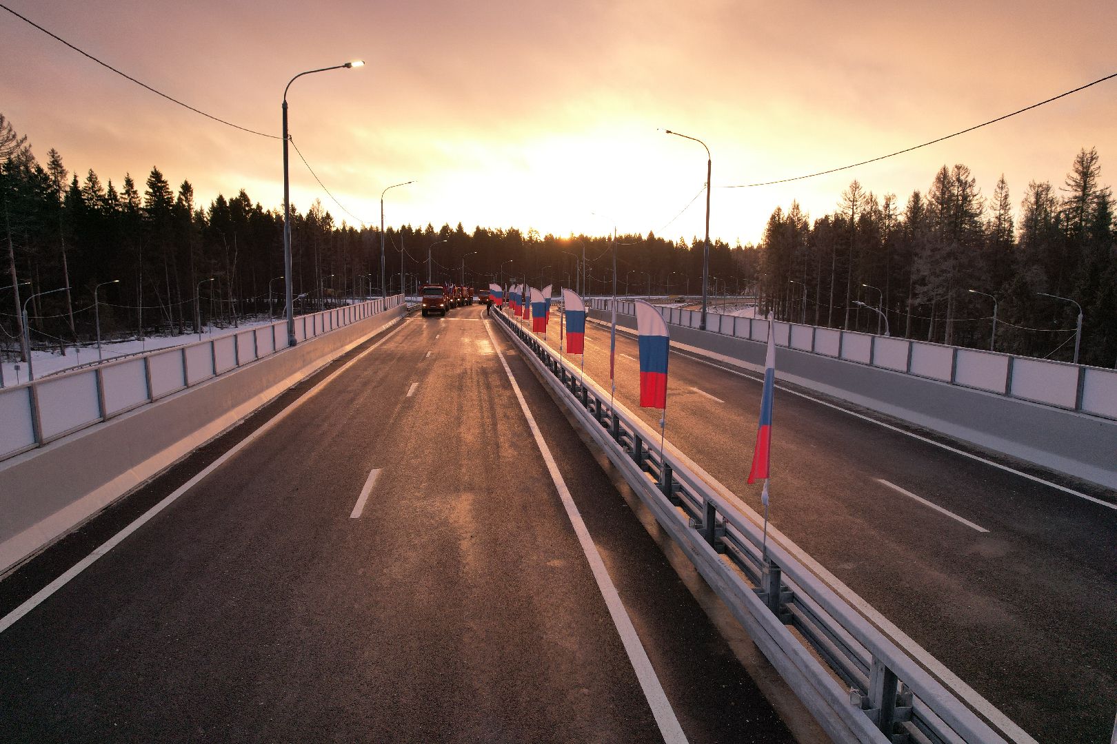 видео с коптера, строительство, дороги,