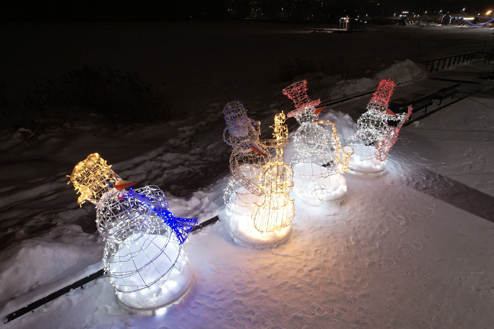 видео с коптера, зима в подмосковье, солнечногорск,
