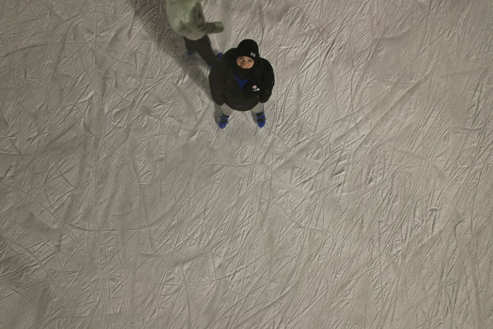 видео с коптера, каток, зима в подмосковье, солнечногорск,