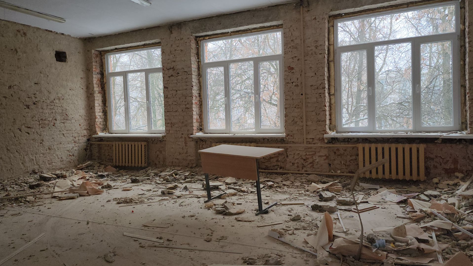 серпухов, школа 6, бюст пушкина, капитальный ремонт, образование, вертикалки,