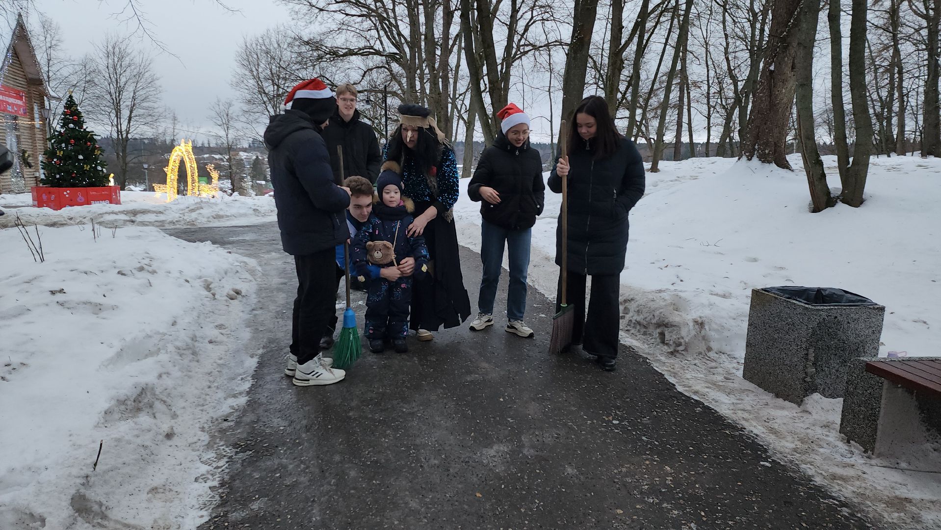 парки подмосковья, парк городок, руза, рузский городской округ, зима в парках, зима в подмосковье, зима в рузе,