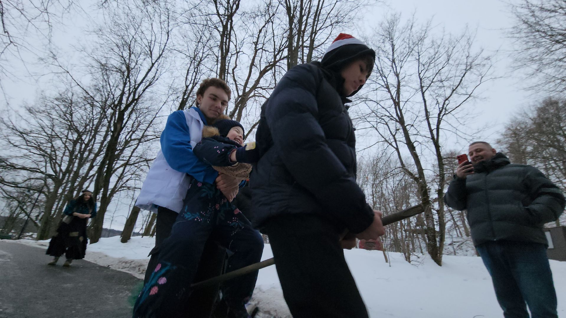 парки подмосковья, парк городок, руза, рузский городской округ, зима в парках, зима в подмосковье, зима в рузе,