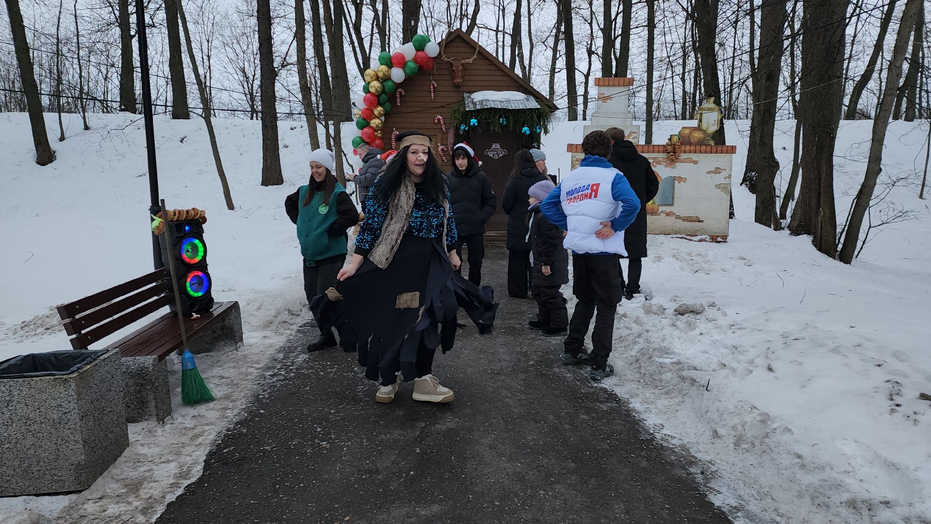 парки подмосковья, парк городок, руза, рузский городской округ, зима в парках, зима в подмосковье, зима в рузе,