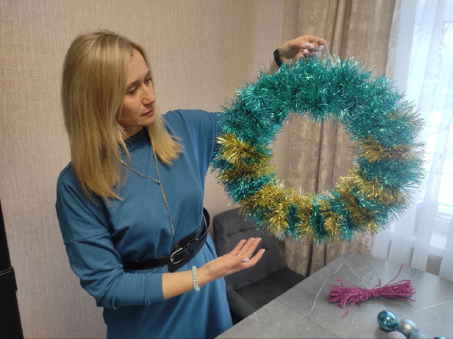 подольск, рождество, композиция, Венок,