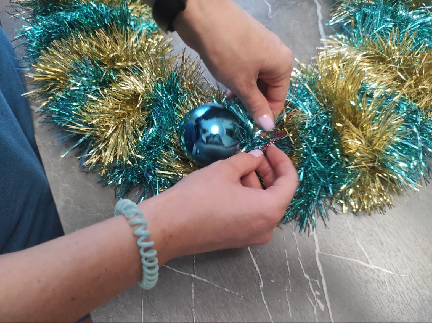 подольск, рождество, композиция, Венок,