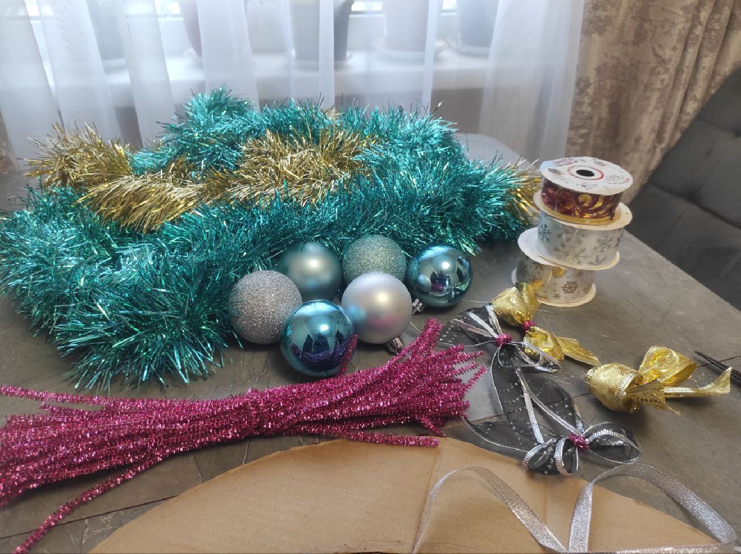 подольск, рождество, композиция, Венок,