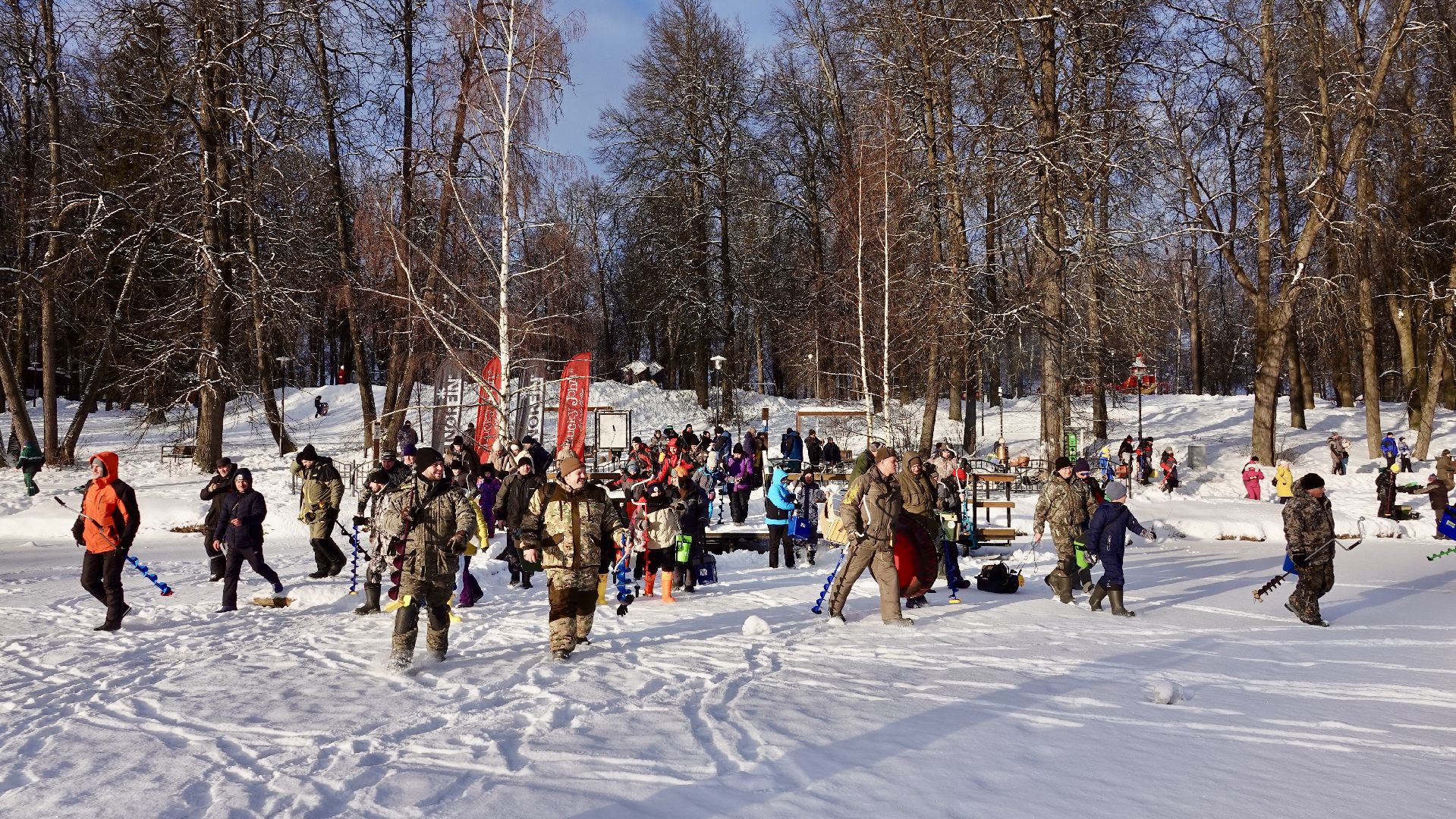 сергиев посад, скитские пруды, сергиево-посадский городской округ, мормышка, фестиваль зимней рыбалки, зима в подмосковье, парки мо,