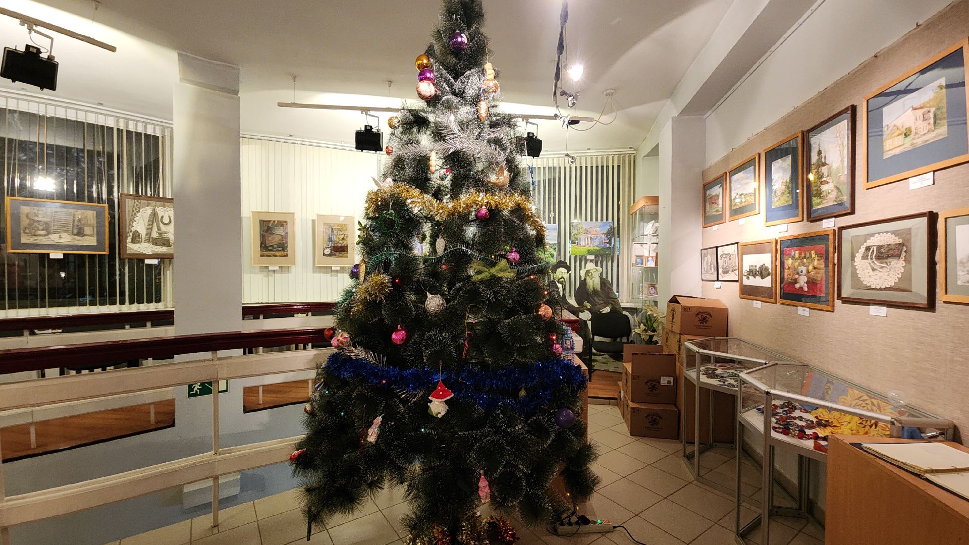 Звенигород, Культура, Гостиная Деда Мороза,вертикалки,