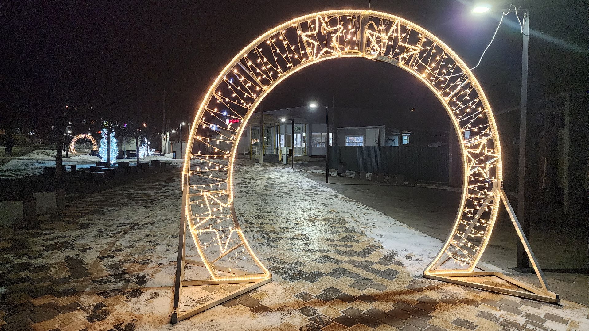 Серебряные Пруды, фотозоны, Зима в Подмосковье, благоустойство,